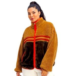 UGG- Marlene Sherpa Jacket Chestnut